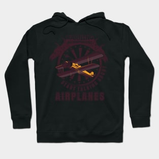 WARNING MAY SPONTANEOUSLY START TALKING ABOUT AIRPLANES ADVENTURE Hoodie